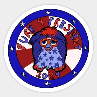 furb 4 president 2024 Sticker